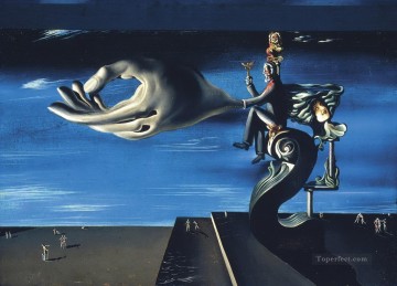 La Main Les Remords de conscience Surrealismo Pinturas al óleo